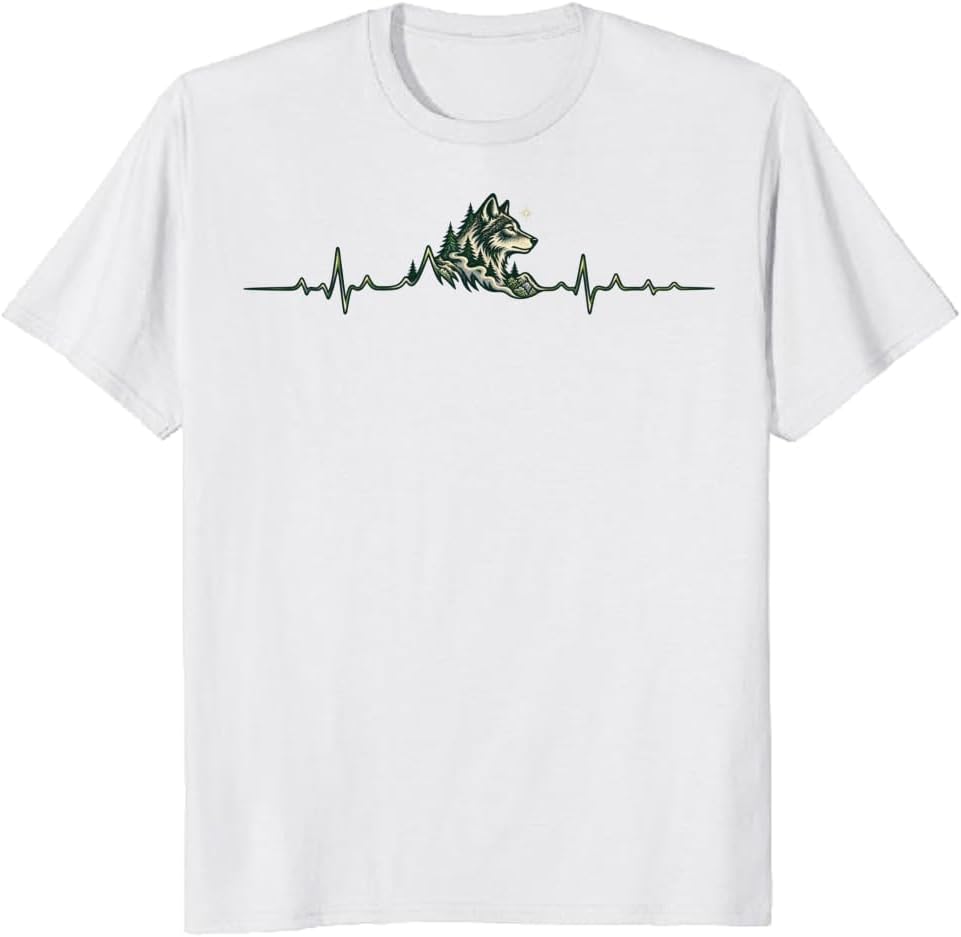 Botanical Cheetah T-Shirt Kinetic Savannah Runner Ink Tee - S4