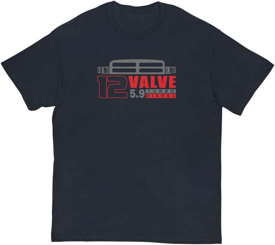 12v 5.9l Diesel Truck Engine Mens T-Shirt - Navy