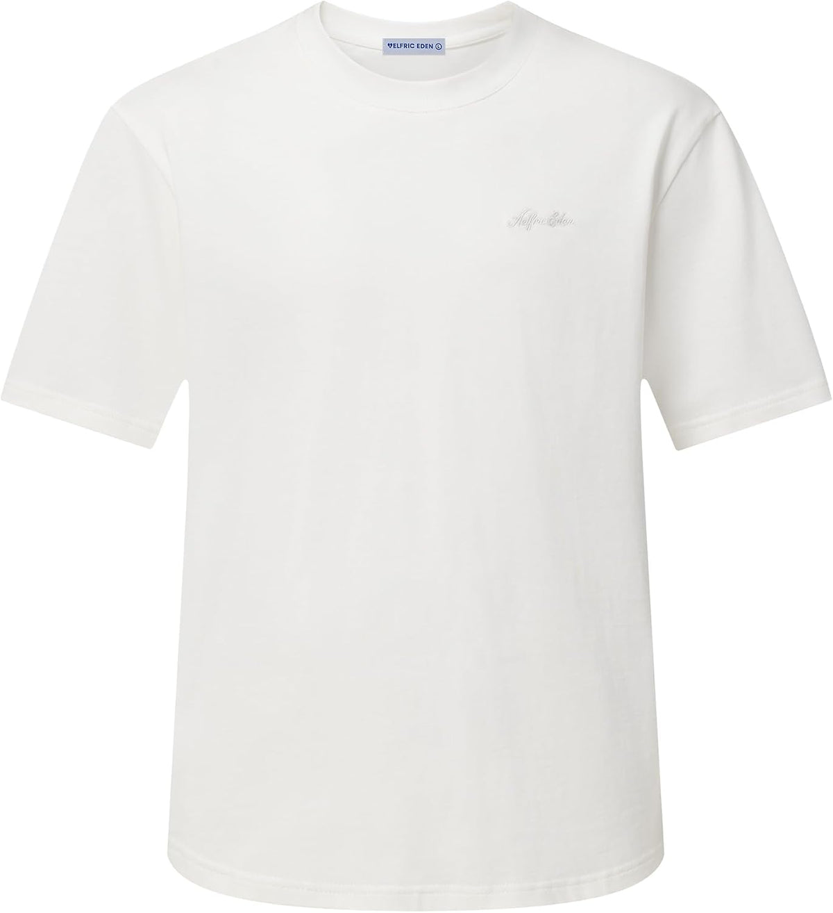 Aelfric Eden Mens T Shirts Casual Heavyweight Cotton Classic Tees - White