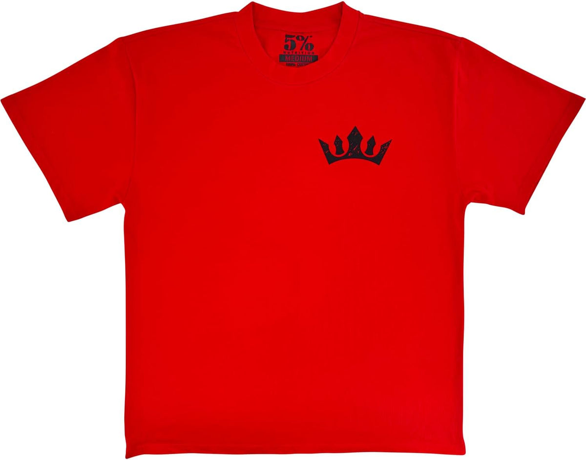 5% Nutrition Rich Piana Love It Kill It Red Pump Cover #334 | Weightlifting Workout Gym Muscle T-Shirt, 100% Cotton - As