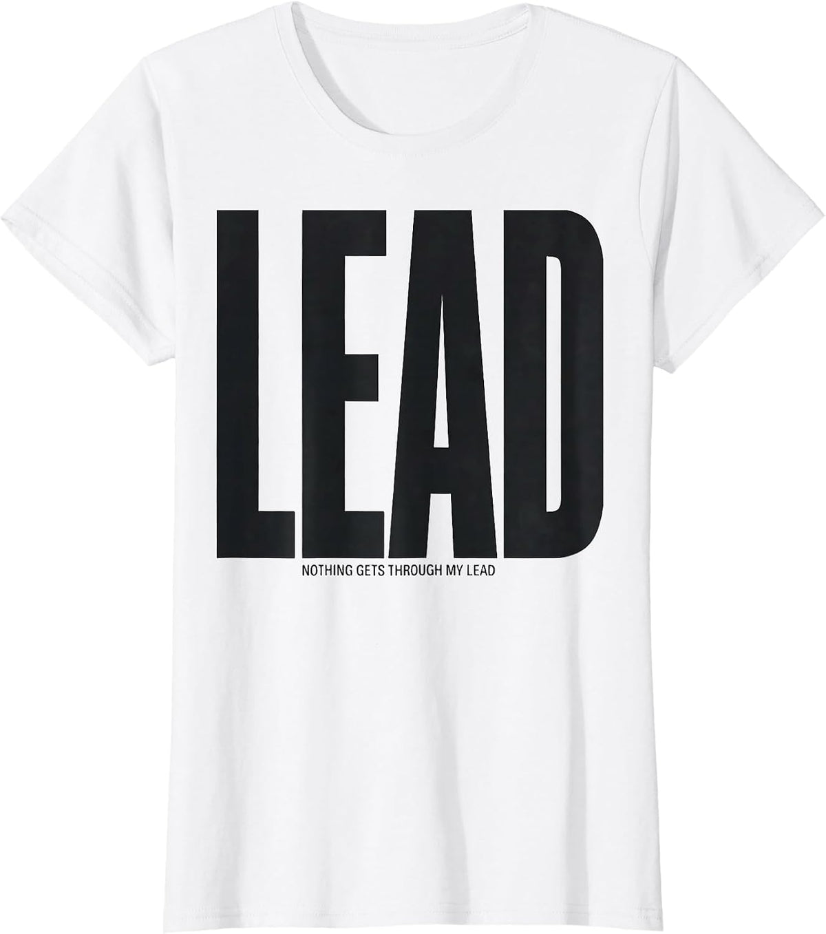 Nothing Gets Through My Lead Thick Radiology Tech Halloween T-Shirt - White