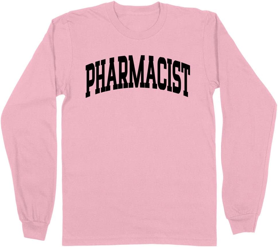 Pharmacist Collegiate Long Sleeve Shirt Unisex - Pink