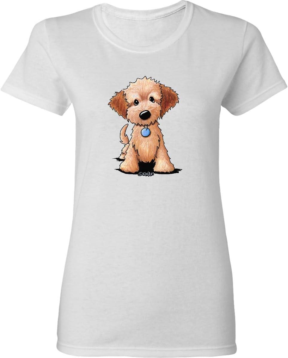 inktastic KiniArt Mini Goldendoodle Women's T-Shirt - KiniArt - 0020 White