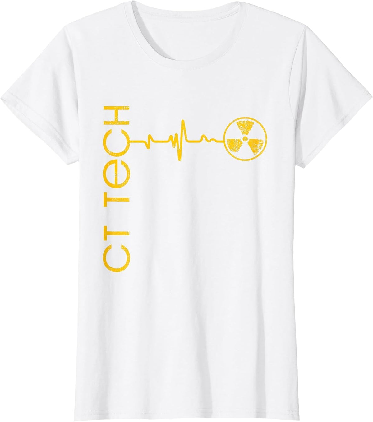 Ct Tech Tshirt - CT Technologist Radiology T-Shirt - White