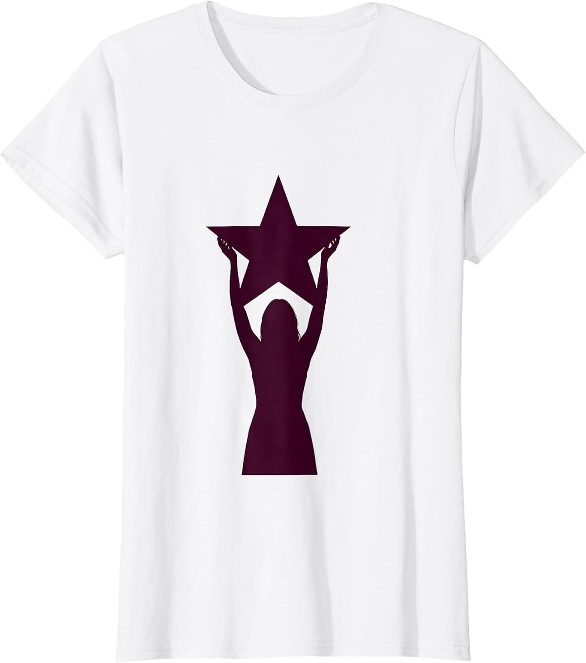 Paraprofessional Star Trophy Champion Graphic T-Shirt - White