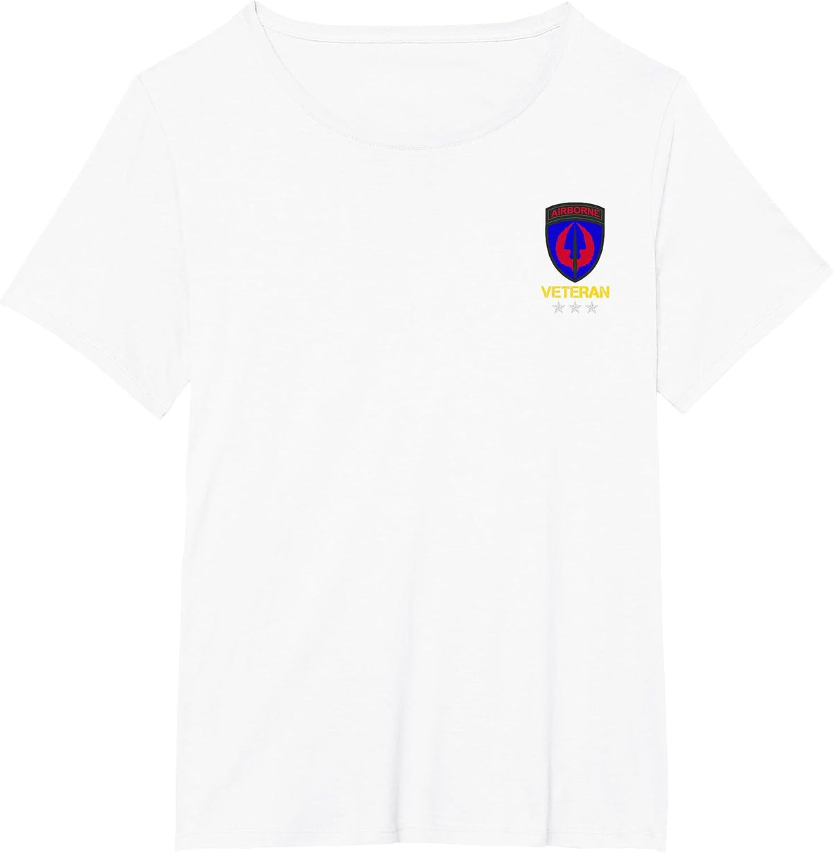 Mens Special Operations Aviation Command Veteran Patriotic T-Shirt - White