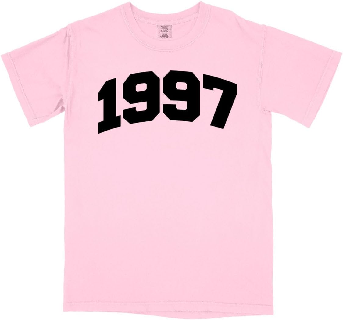 1997 Collegiate Comfort Colors Short Sleeve Tee Unisex - Blossom