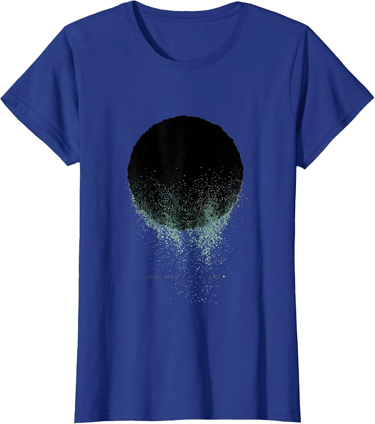 Women's I Dissolve Easily Into Any Group Funny Science Chemistry T-Shirt - Royal Blue