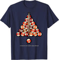 I Scratch On Every Good Break Funny Billiard Player Pool T-Shirt - Navy Blue