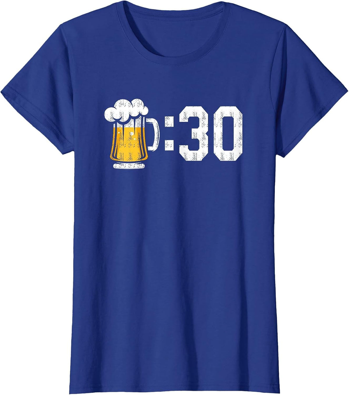 Beer 30 Funny Meme for Beer Drinkers T-Shirt - Royal Blue