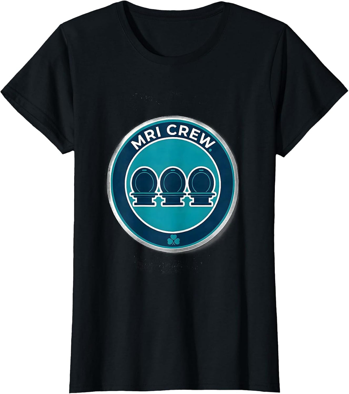 Women's MRI Crew Radiology Tech Rad Tech Work Pride T-Shirt - Black