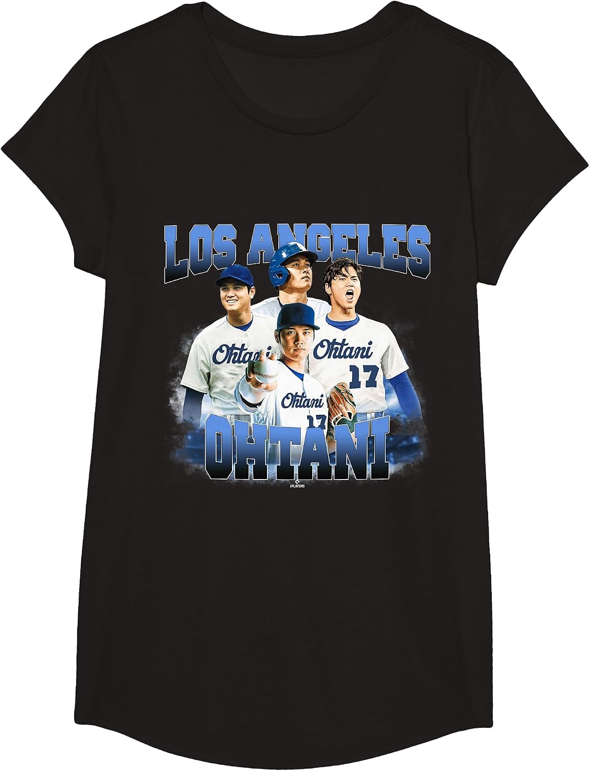Shohei Ohtani | Los Angeles Baseball MLB Player | MLBOHT5002 T-Shirt - Girls Black