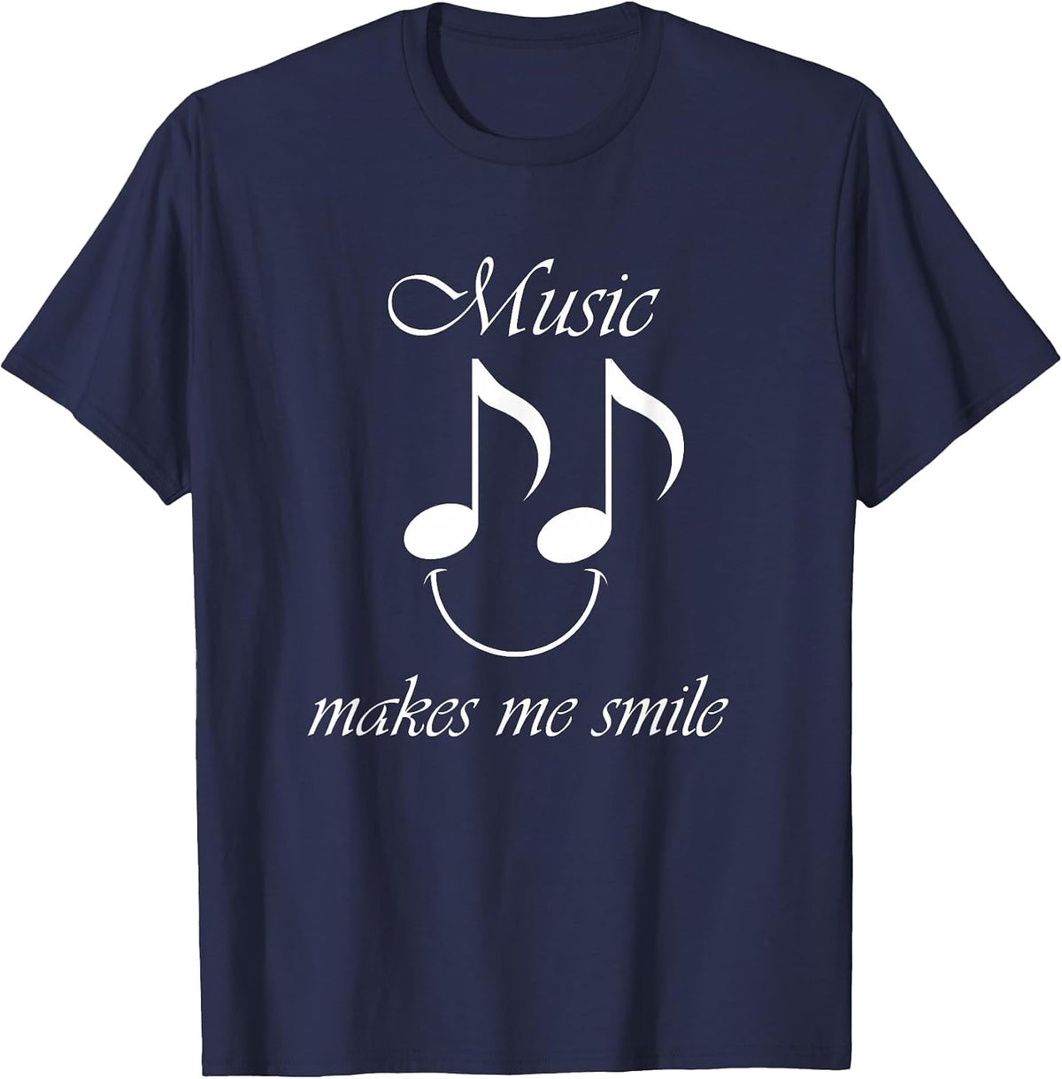 Music Funny Saying Singer Music Teacher T-Shirt - Navy Blue