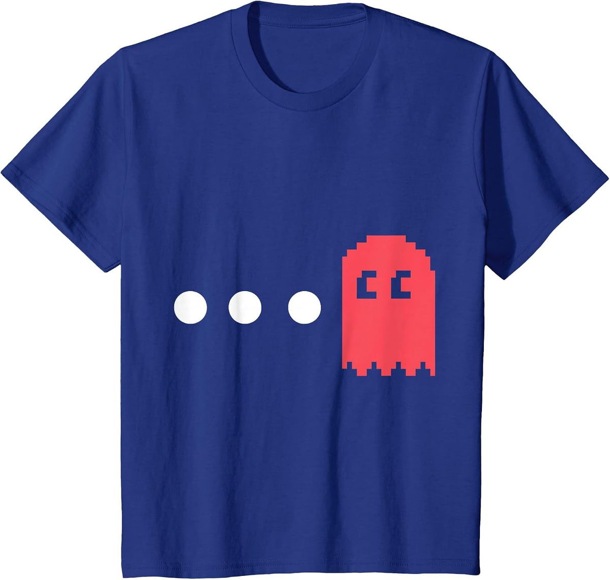 Couples DIY Halloween Costume T-Shirt - Royal Blue