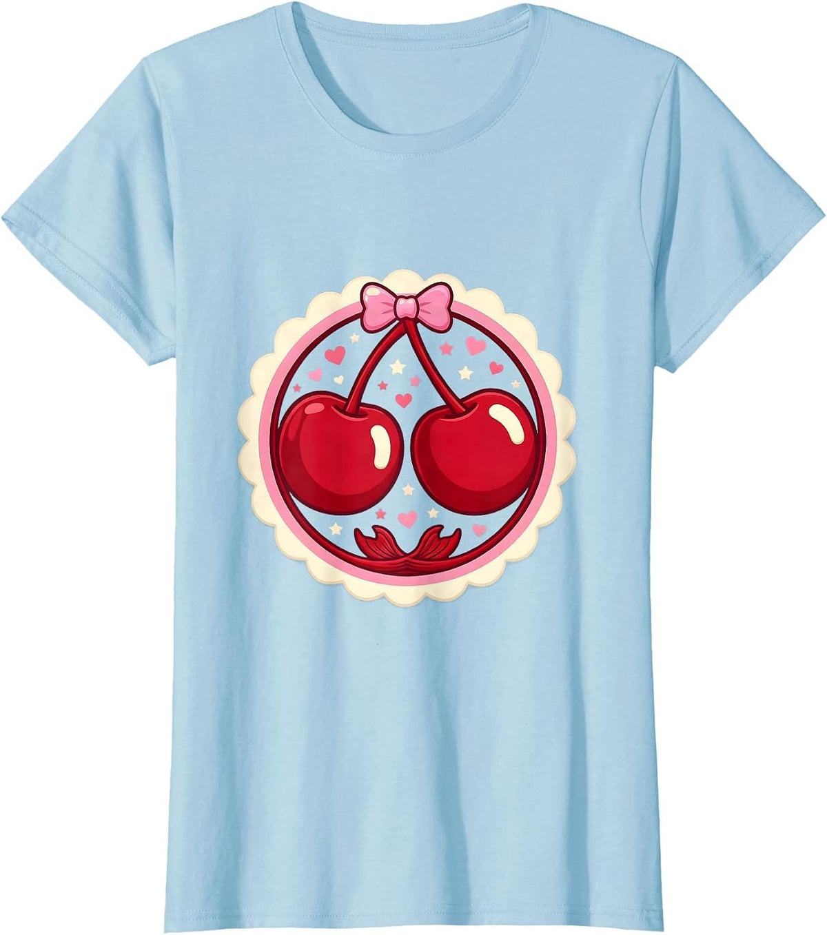 I Love My Girlfriend Koi Fish Yin Yang Design T-Shirt - Baby Blue