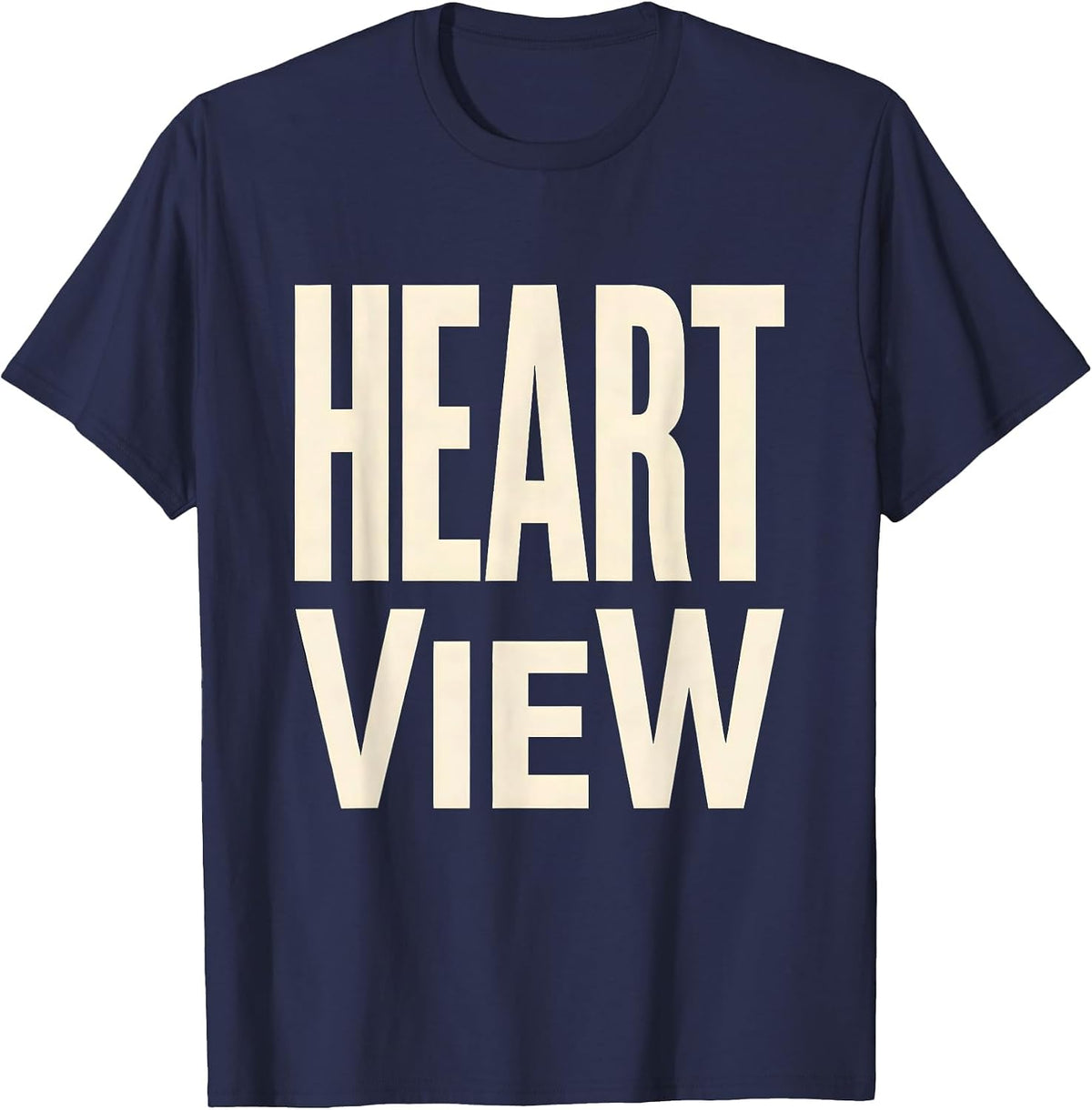Heart View Funny Radiology Tech Valentine Skeleton Humor T-Shirt - Navy Blue
