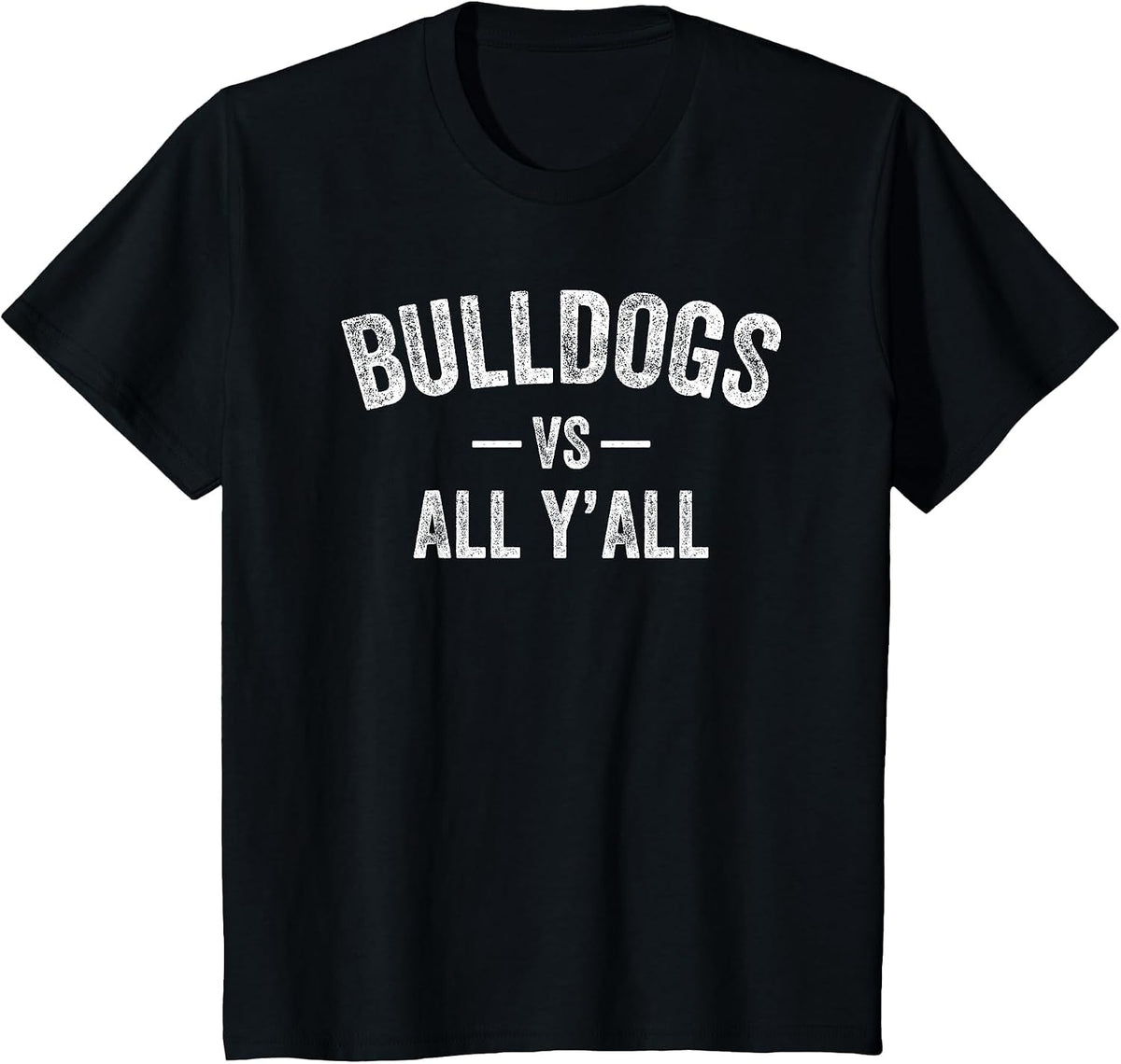 Bulldogs Mason vs. All Y’All HS T-Shirt - Black