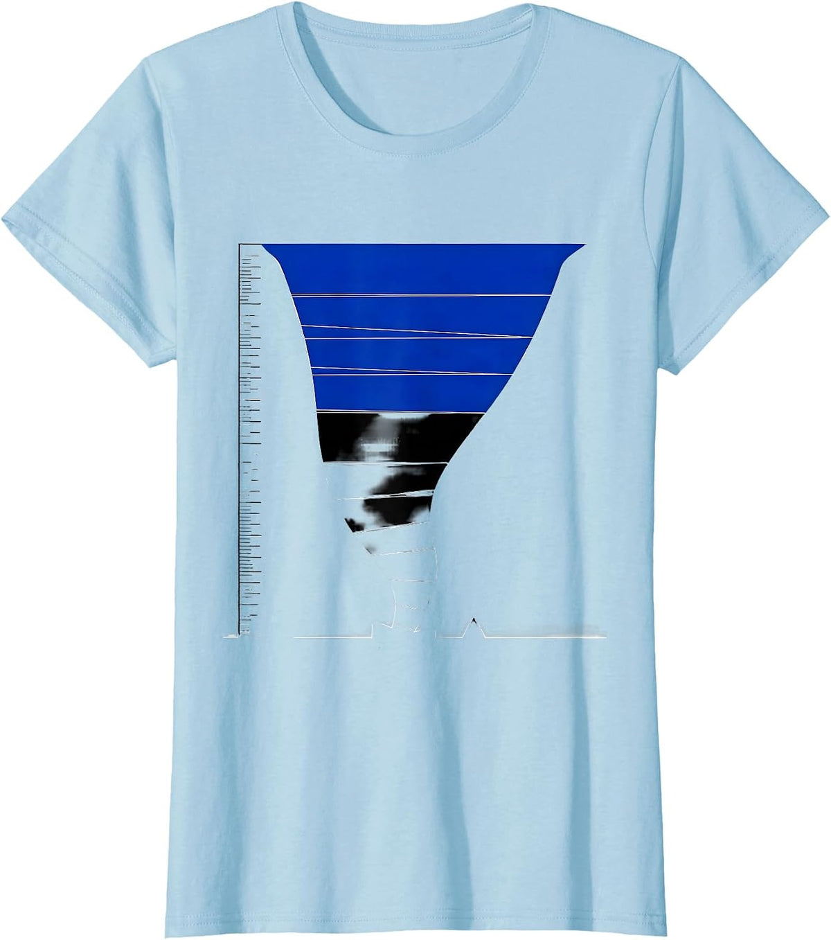 Tornado Weather Storm Chaser Meteorology Humor T-Shirt - Baby Blue