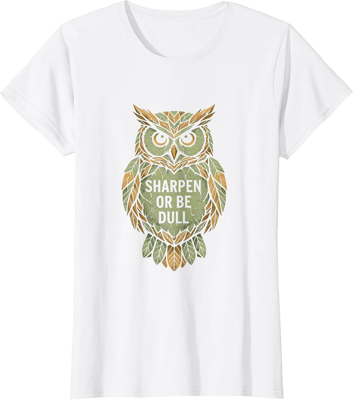 Sharpen Or Be Dull Iron Sharpens Iron Design T-Shirt - White