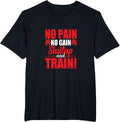 Gym Equipment, Calisthenics Motivation, Weights Equipment T-Shirt - Black