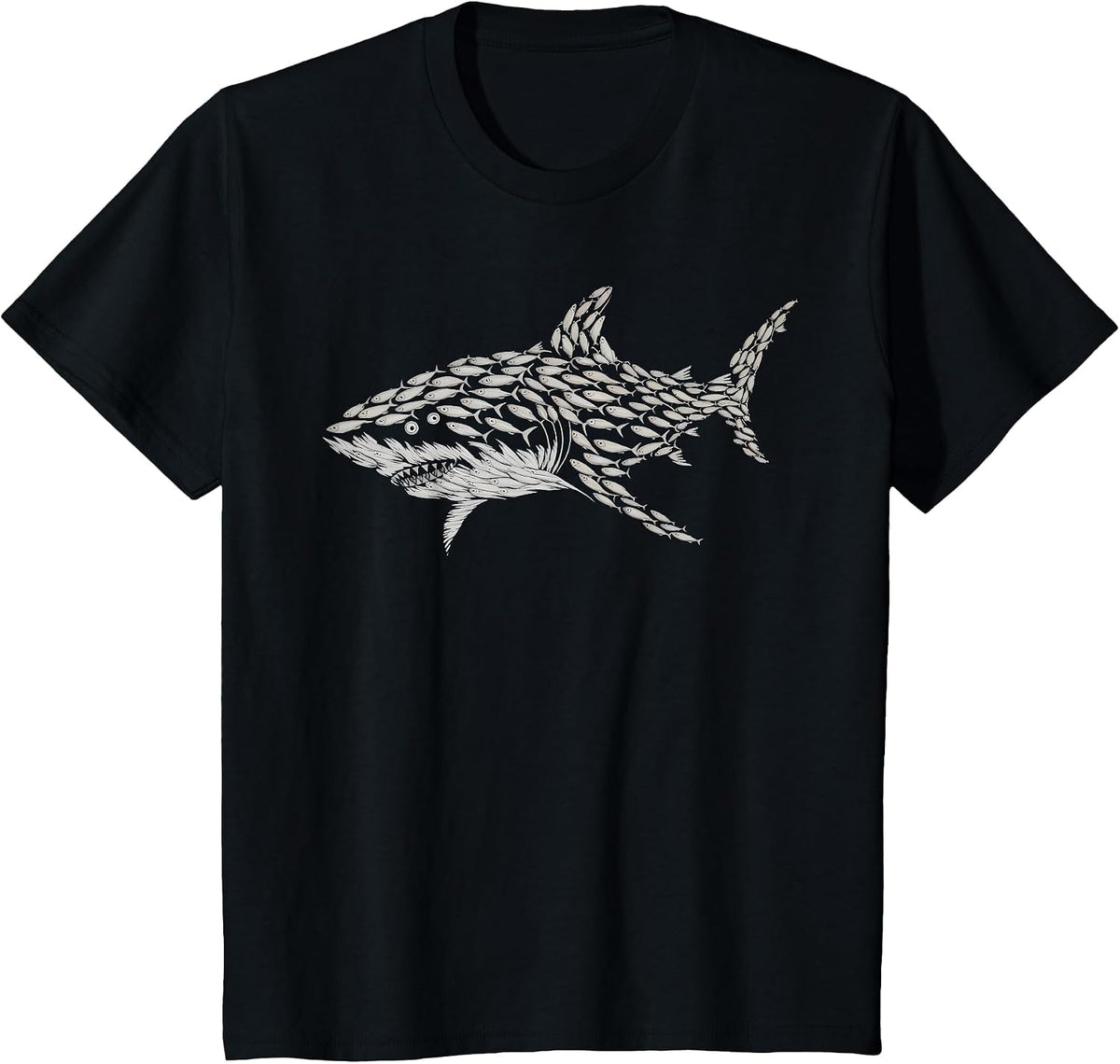 Shark Lover Marine Biology Animal Science Sharks T-Shirt - Black