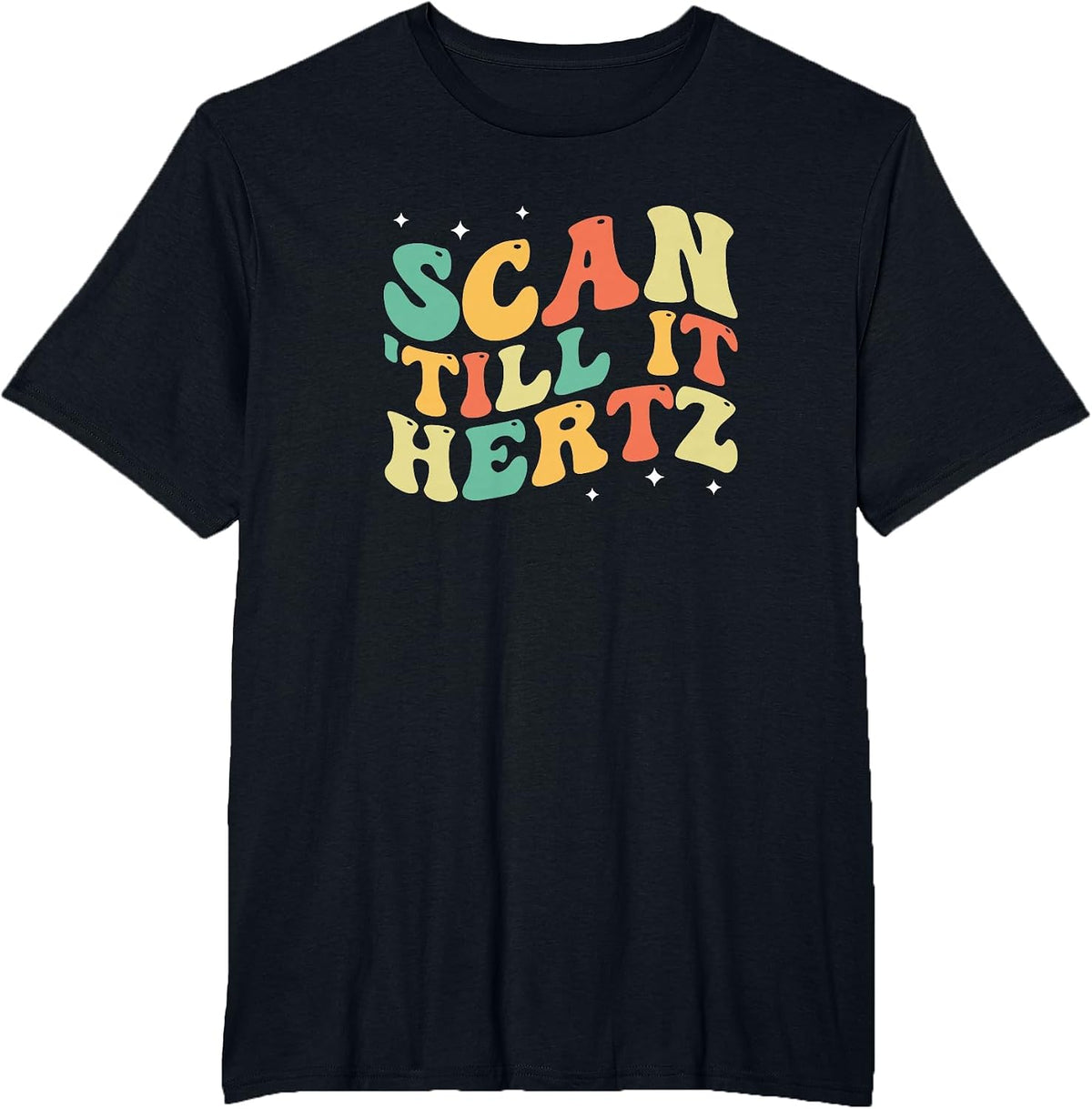 Funny Ultrasound Tech Ultrasound Technology T-Shirt - Black