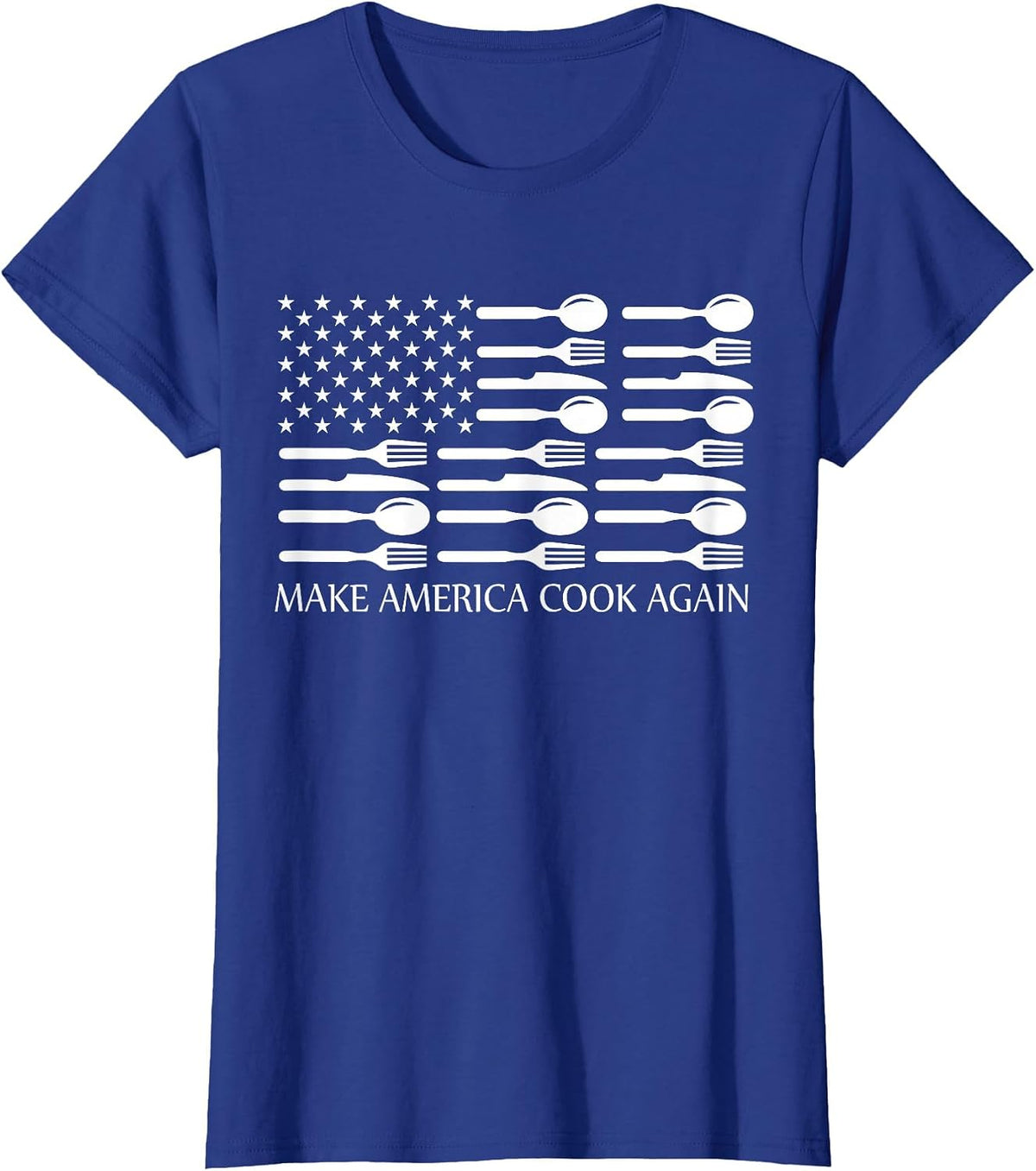 Make America Cook Again Cooking Chef T-Shirt T-Shirt - Royal Blue