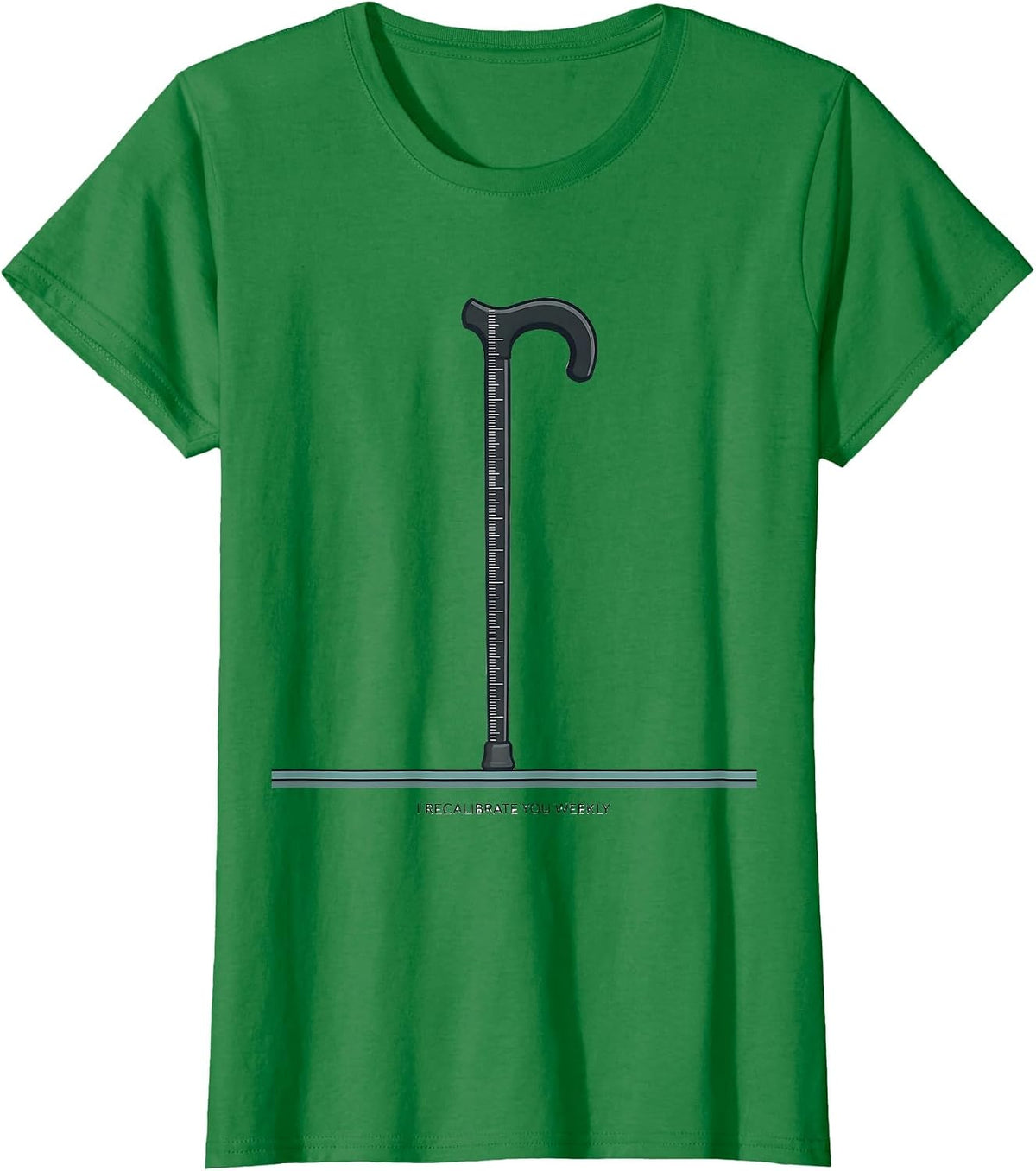 I Recalibrate You Weekly Funny Physical Therapist Massage T-Shirt - Kelly Green
