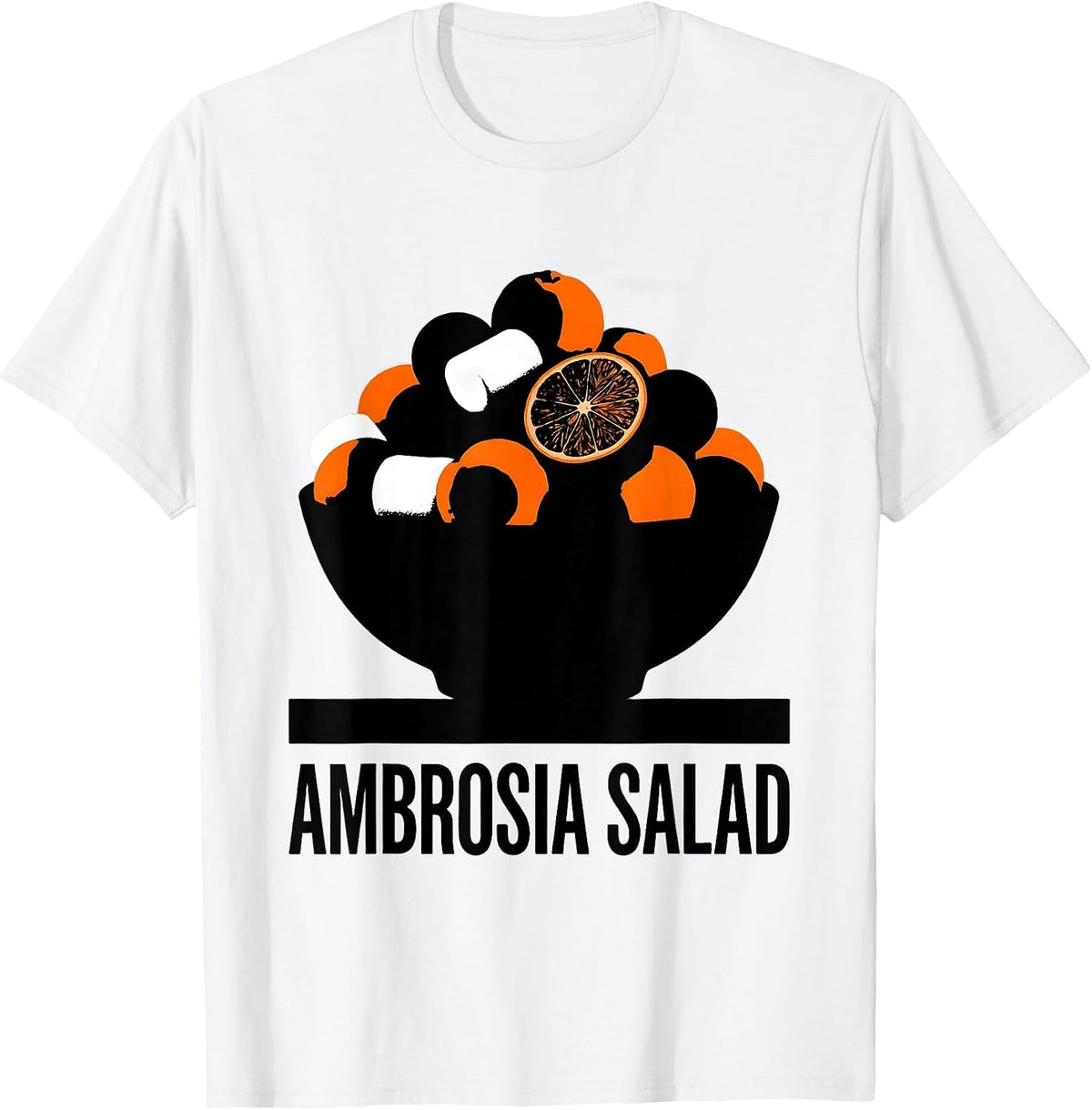 Men's Ambrosia Salad Bootleg 90's Rap Rock Vintage Funny T-Shirt - White