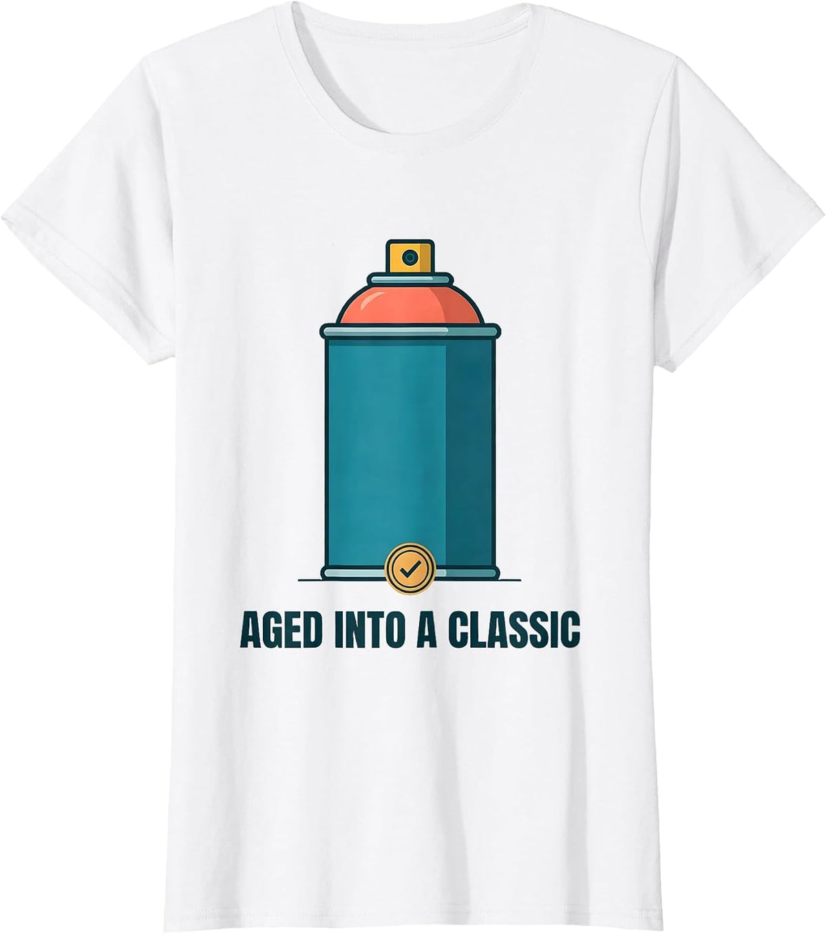 Aged Into A Classic Vintage 90s Hip-Hop Rap Music Nostalgia T-Shirt - White