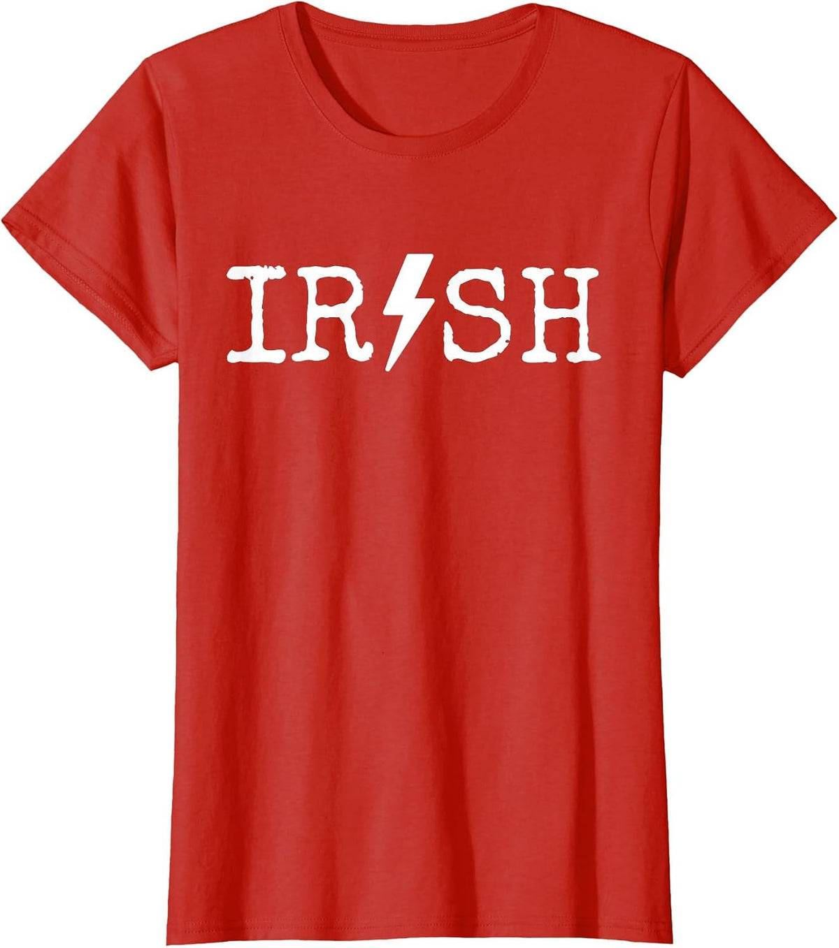 Irish Lightening - St. Patricks Day T-Shirt - Red
