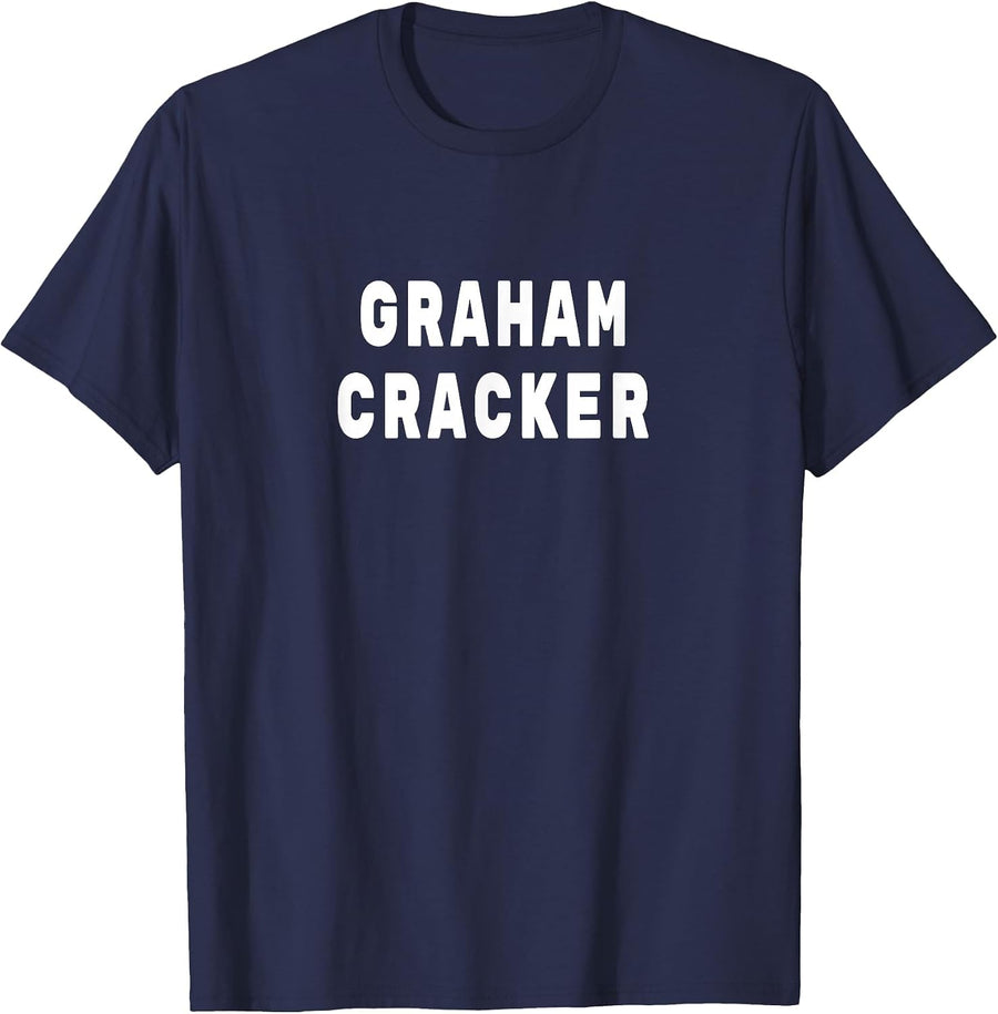 Funny Graham Cracker S'Mores Group Halloween Costume T-Shirt - Navy Blue