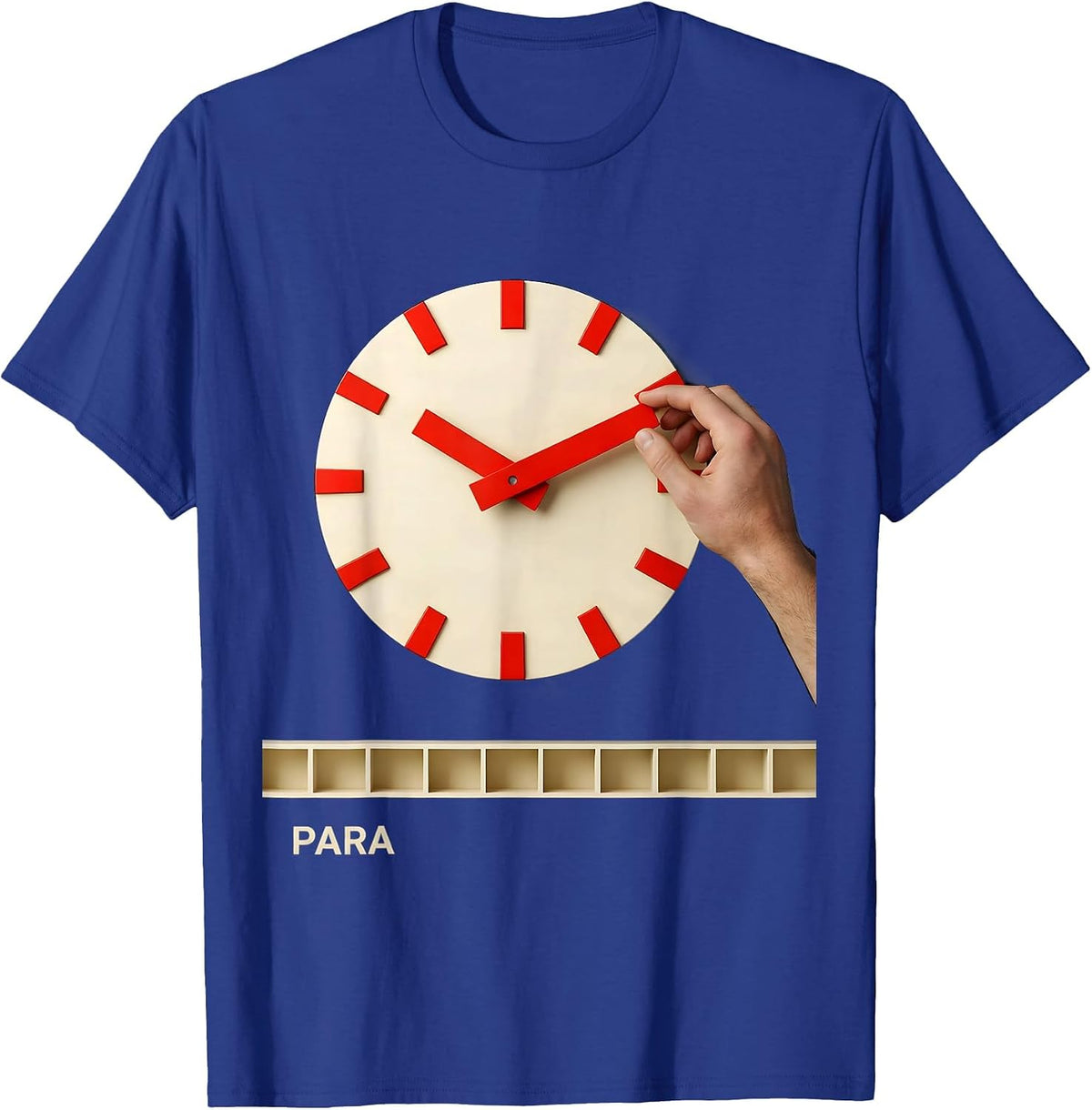 Men's Para Funny Paraprofessional Paraeducator Teacher Aide T-Shirt - Royal Blue