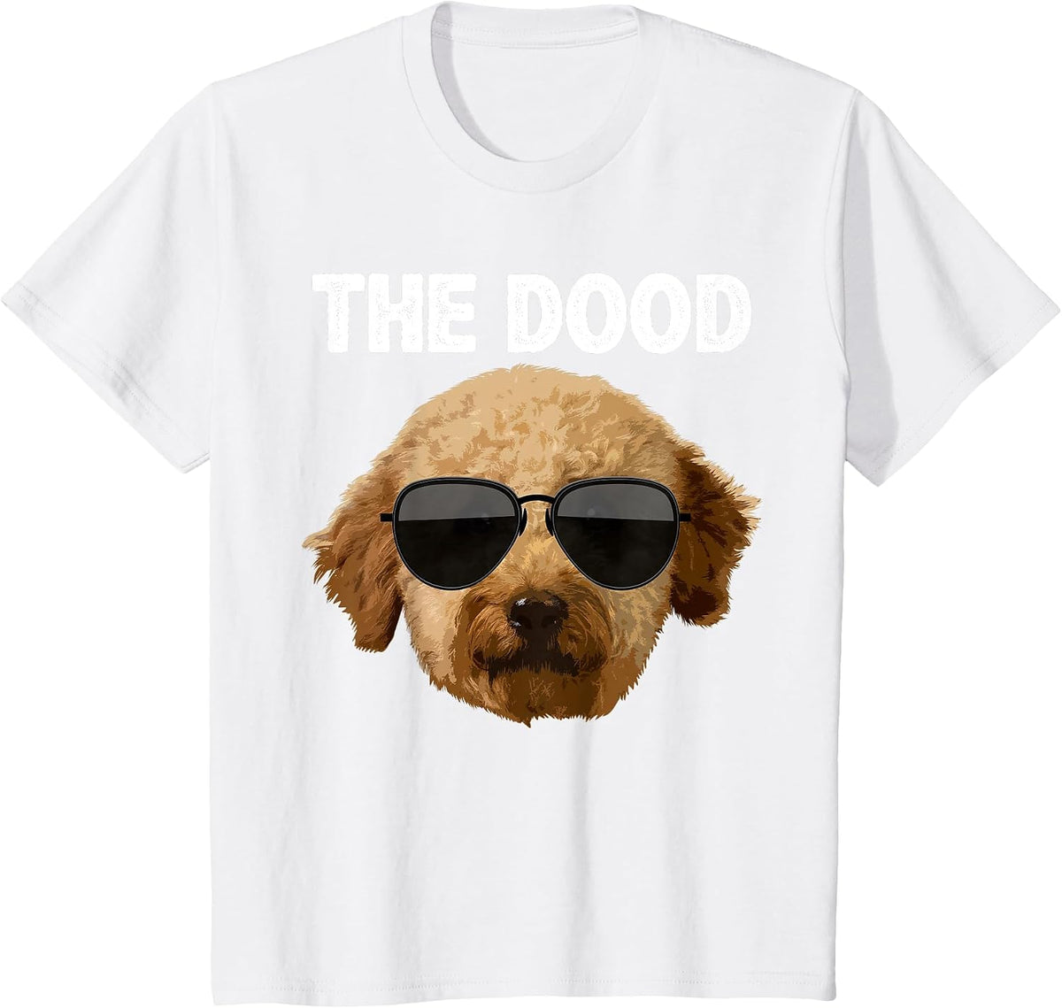 Cool Goldendoodle Design for Men Women Goldendoodle Doodle T-Shirt - White