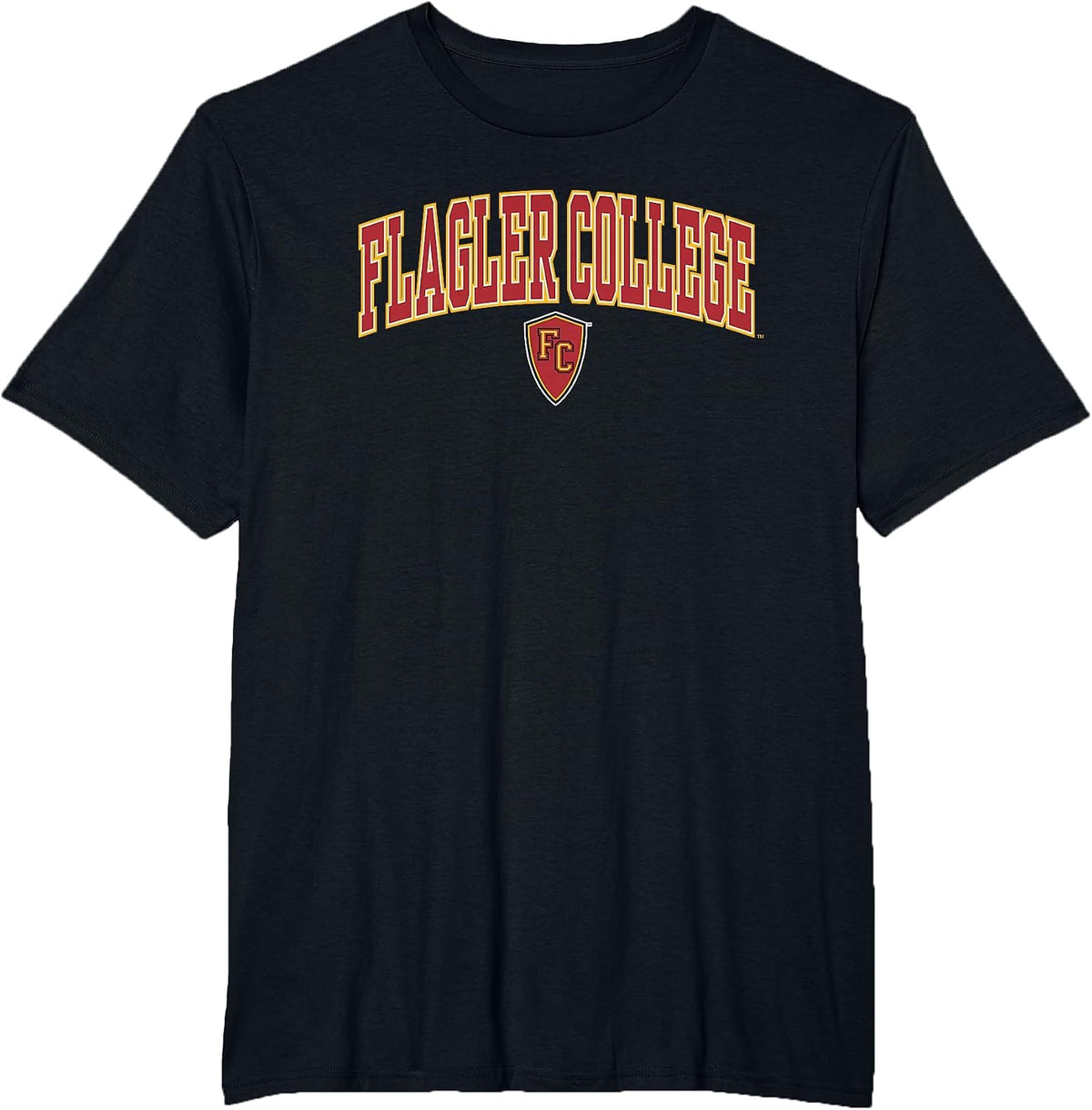 Flagler Saints Arch Over Officially Licensed T-Shirt - Black