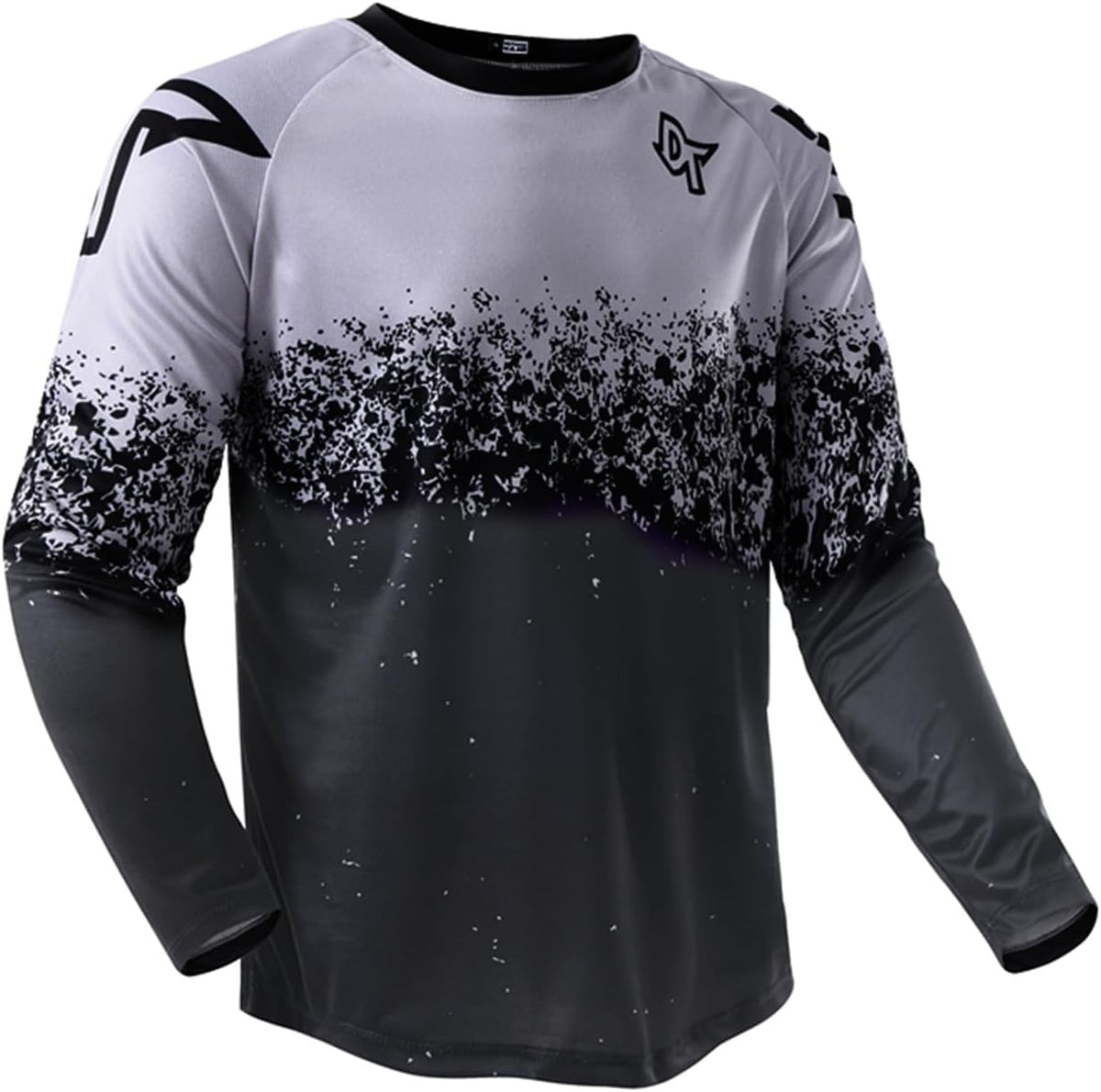 Men's Cycling Bike Jersey Long Sleeve Mountain Bicycle Biking MTB T Shirt | Moisture Wicking | Breathable | Quick Dry | -
