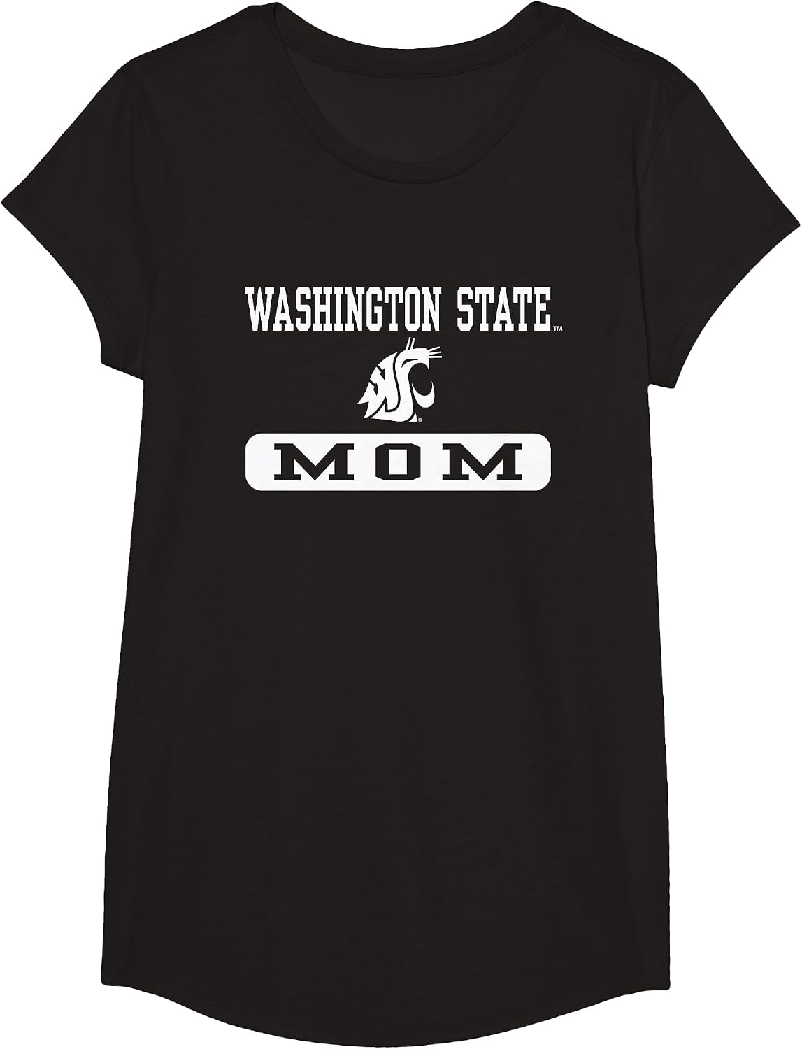 Washington State Cougars Mom Officially Licensed T-Shirt - Girls Black