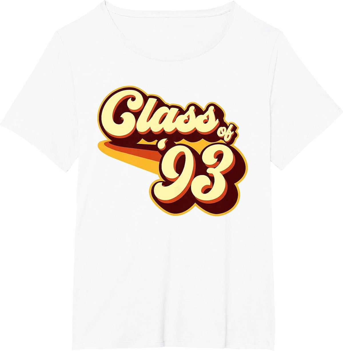 Class of 93 Reunion Retro 1993 T-Shirt - White