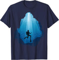 Scuba Diving T-Shirt - Navy Blue