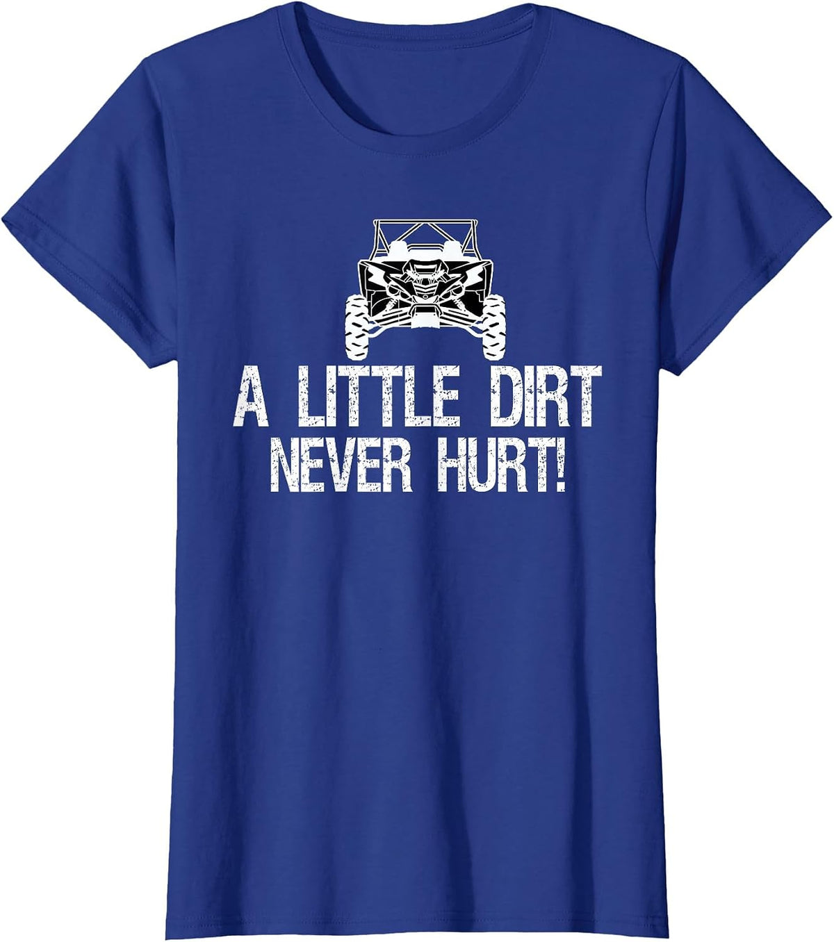 UTV Mens Womens Four Wheeler Tee, ATV Riding Mudding T-Shirt - Royal Blue