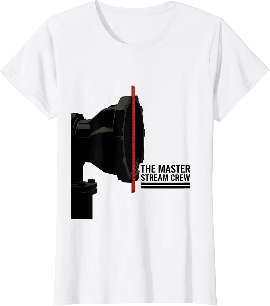 Women's THE MASTER STREAM CREW Swiss International Firefighter Crew T-Shirt - White