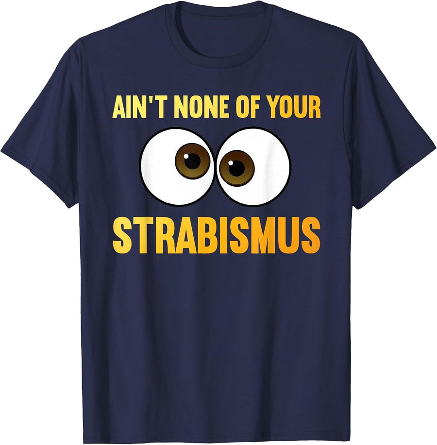 Funny Eye Surgeon Art for Men Women Eye Doctor Optometrist T-Shirt - Navy Blue