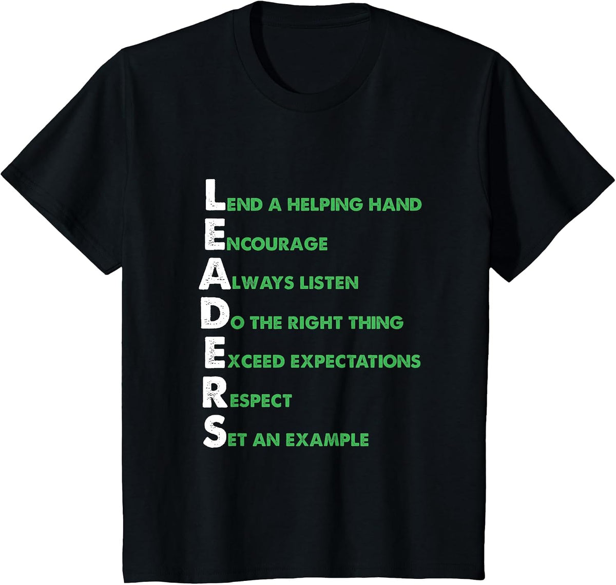 Boss Team Lead Manager Leadership Group Leaders Meaning T-Shirt - Black