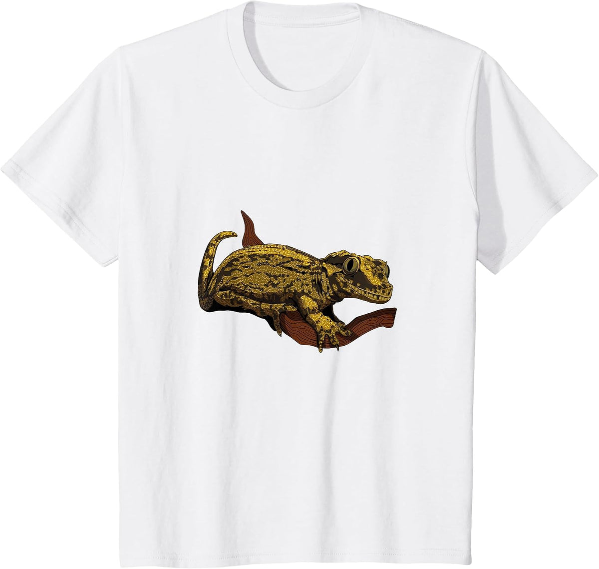 Drawing - Humphead Gecko T-Shirt - White