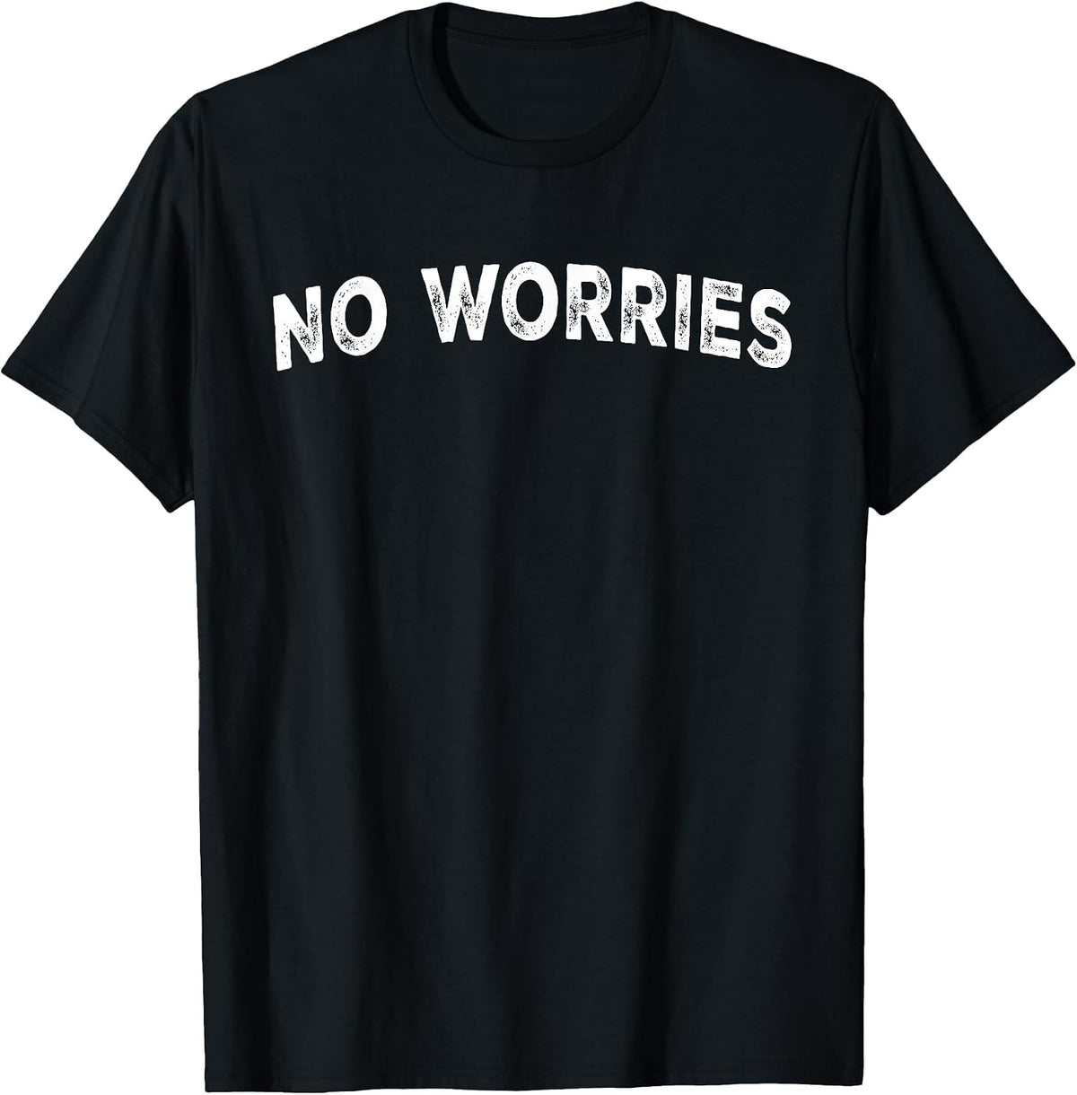 No Worries T-Shirt - Black
