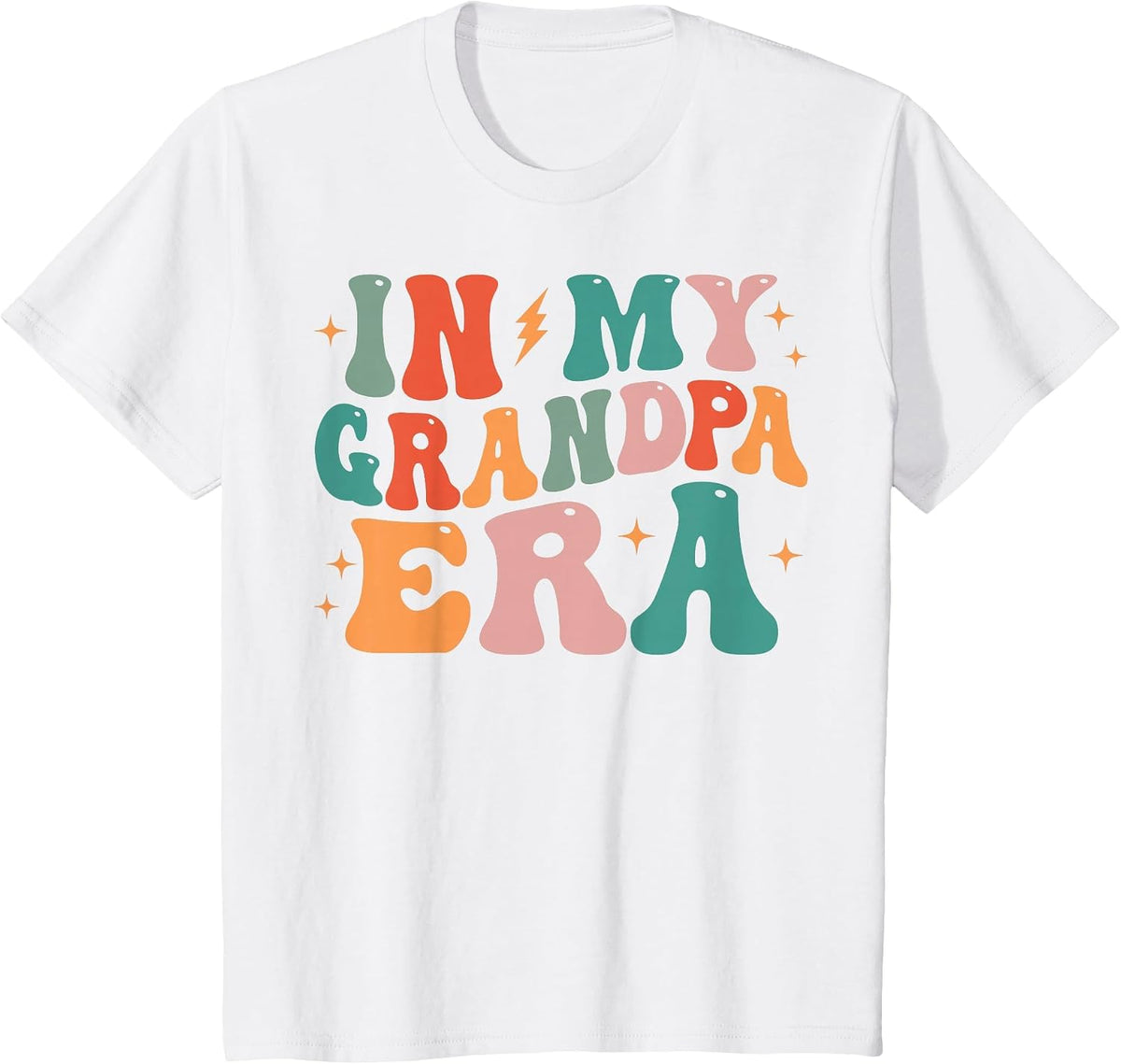 Groovy in My Grandpa Era T-Shirt - White