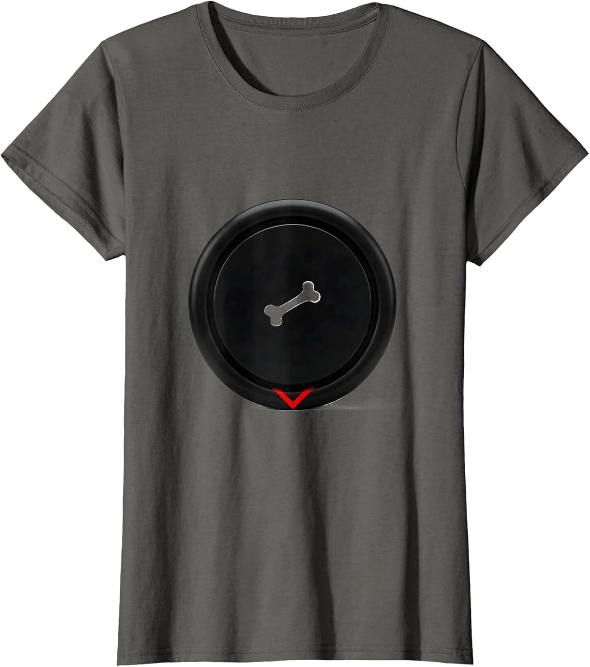 Women's Massive Exposure Switch Radiology Tech Halloween Humor T-Shirt - Asphalt Grey