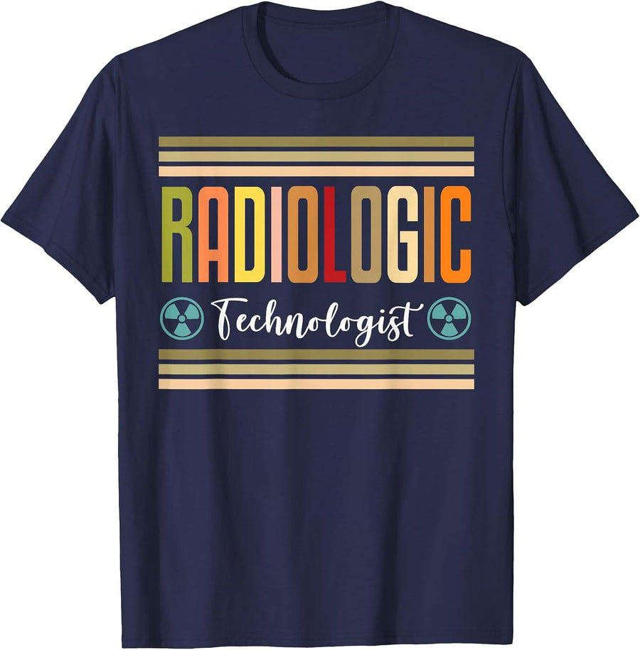 Radiology Radiologic Technologist T-Shirt - Navy Blue