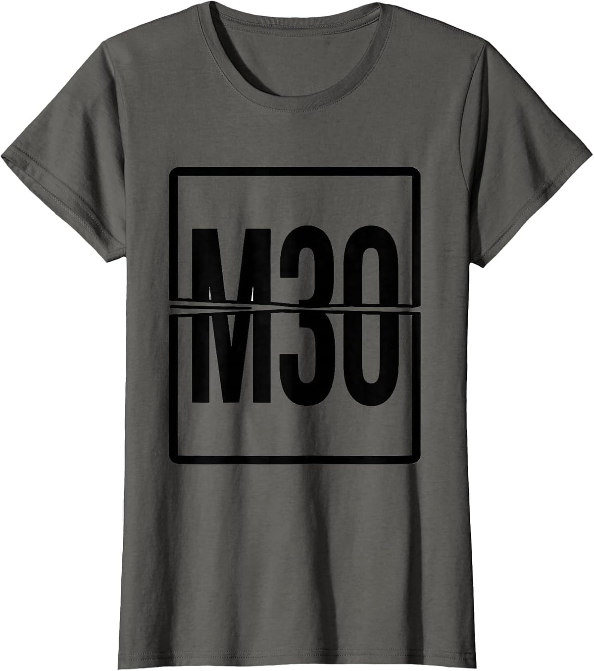 Women's M30 Aerospace Engineer CNC Machinist Programmer Humor T-Shirt - Asphalt Grey