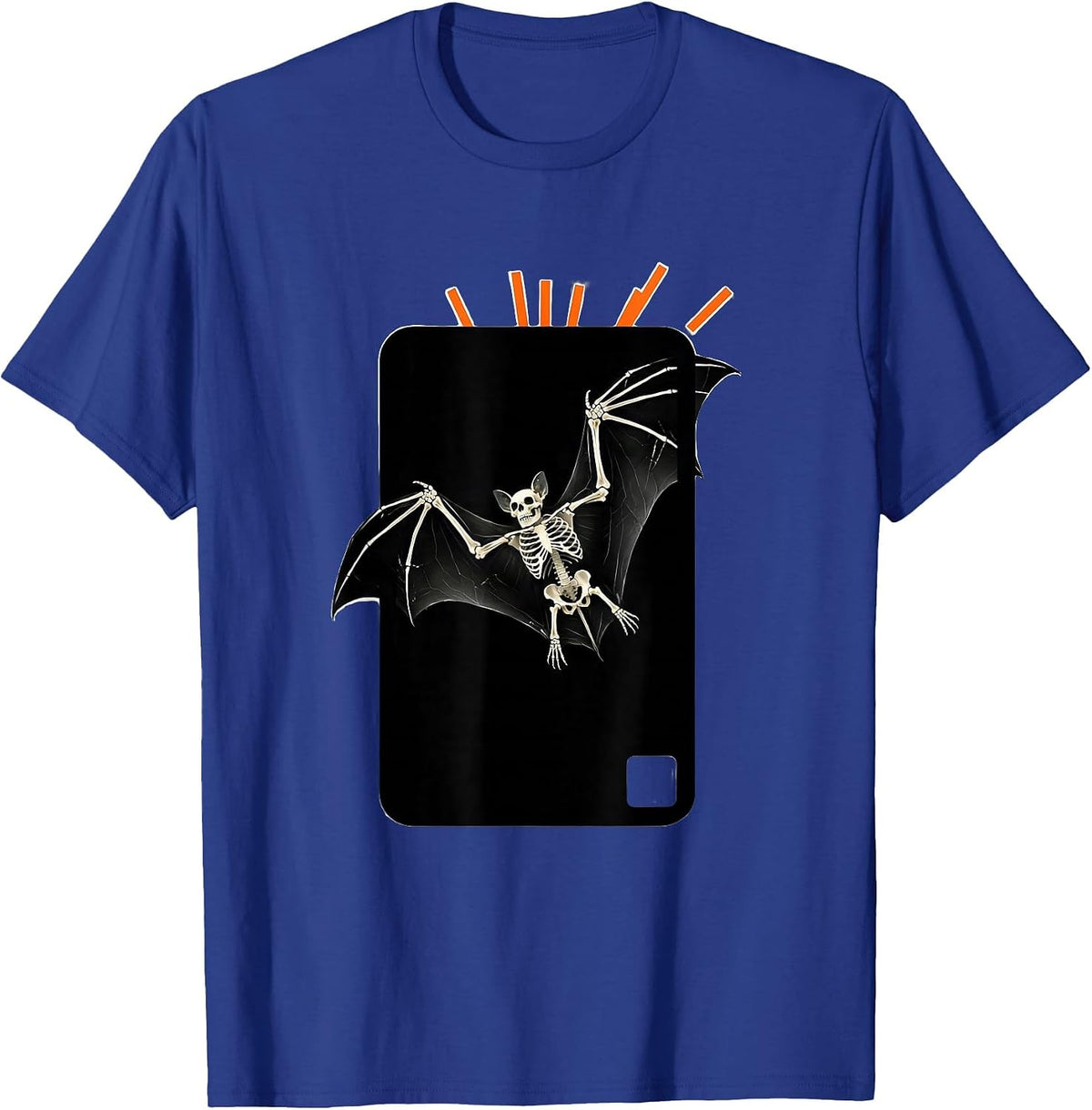 X-Ray Detector Bat Flight Radiology Tech Halloween Humor T-Shirt - Royal Blue